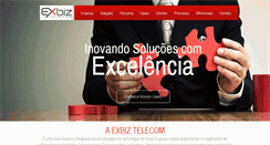Desktop Screenshot of exbiz.com.br