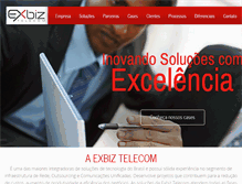 Tablet Screenshot of exbiz.com.br